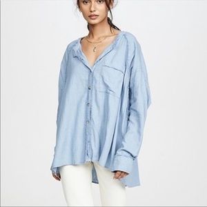 We The Free chambray top